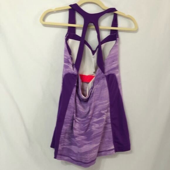 The North Face Purple Active Wear Workout Tank Womens L Top Athletic Gorpcore - Picture 2 of 8